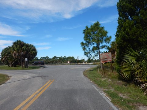 Florida Bike Trails, Cedar Key, airport