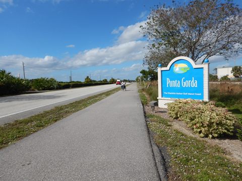 Florida Bike Trails, Punta Gorda US41 Shared-Use Trail
