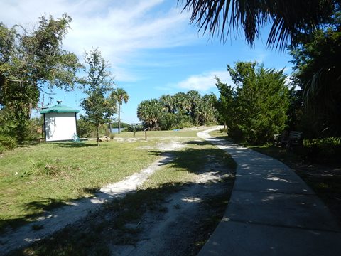 Florida Bike Trails, Cedar Key cemetery point