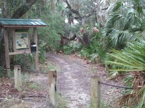 Florida Bike Trails, Cedar Key, Shell Mound