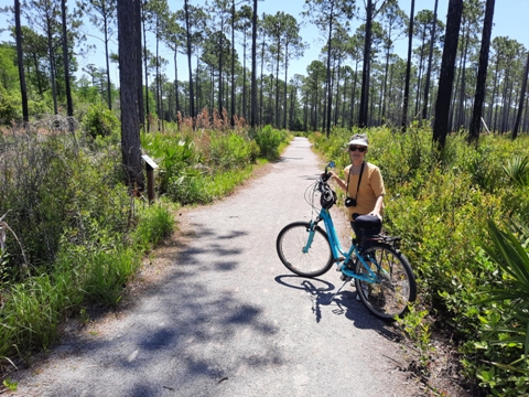 Conservation Park, Panama City Beach, Florida eco-biking and hiking
