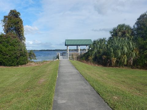 Inglis Dam Recreation Area, Florida eco-biking