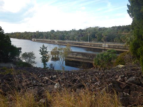 Inglis Dam Recreation Area, Florida eco-biking