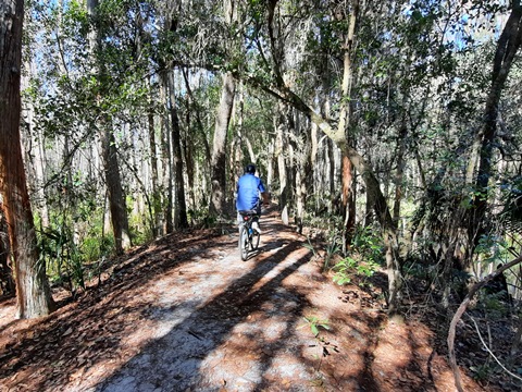 Shingle Creek Management Area, eco-biking, Central FL