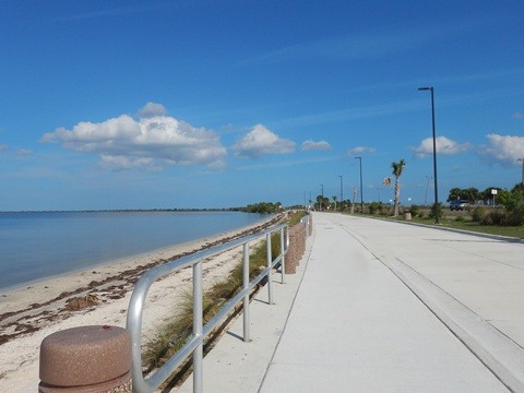 Florida biking, East Central Rail Trail, Titusville
