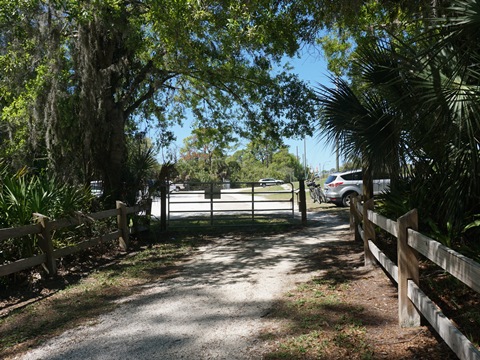 Legacy Trail, Venice to Sarasota, FL biking