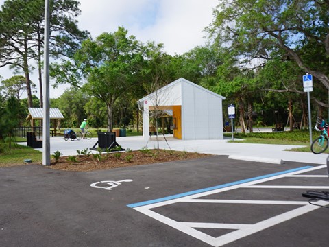 Legacy Trail, Venice to Sarasota, FL biking