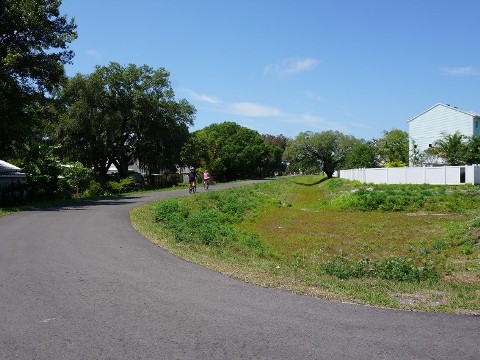 Legacy Trail, Venice to Sarasota, FL biking