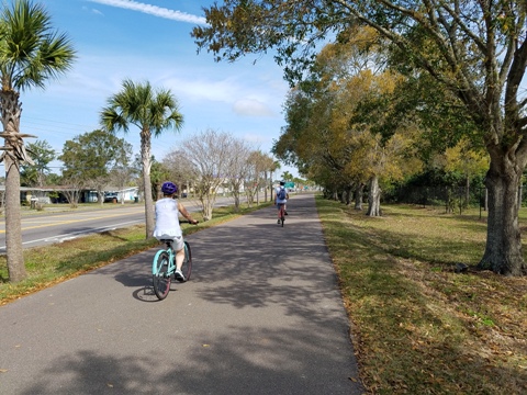 Florida Bike Trails, Pinellas Trail, Palm Harbor