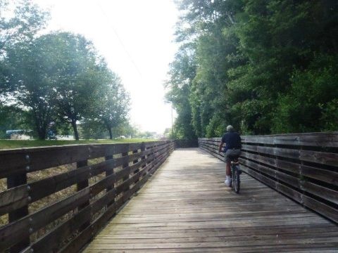 Florida Bike Trails, Blountstown Greenway Bike Path