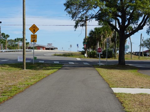 Florida Bike Trails, Coastal Trail