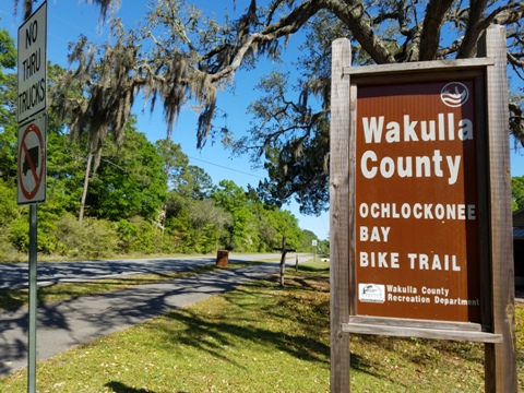 Florida Bike Trails, Ochlockonee Bay Trail, Surf Road