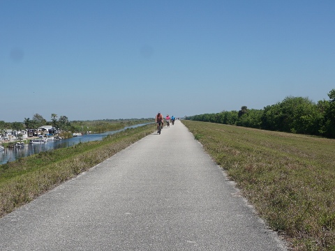 Lake Okeechobee Scenic Trail, Northeast section