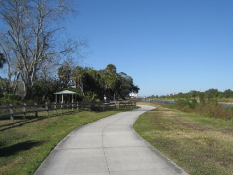 Venice Legacy Trail, Venice FL biking, Circus Bridge