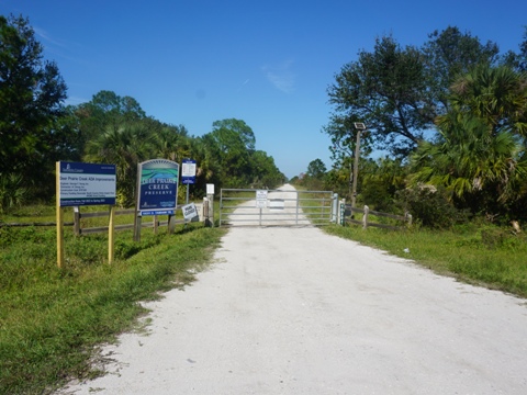 North Port Connector, Venice Legacy Trail to North Port FL biking