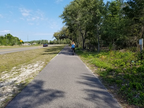 Florida Bike Trails, Starkey Blvd. Trail, Florida Coast to Coast Trail