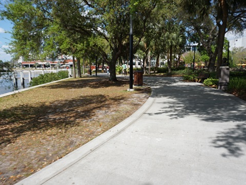 Florida Bike Trails, Tampa Riverwalk