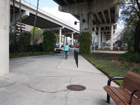 Florida Bike Trails, Tampa, Selmon Greenway