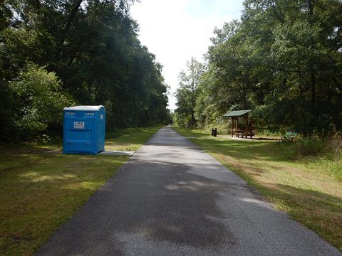 Withlacoochee State Bicycle Trail, Ridge Manor to Crooms Road