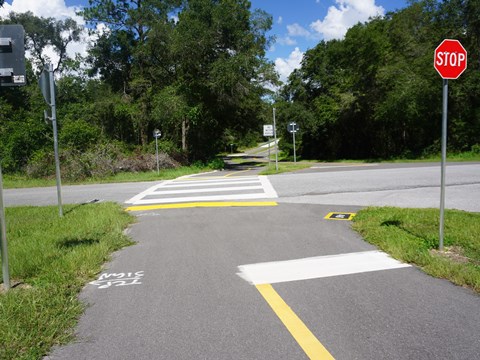 Withlacoochee State Trail, South Citrus Springs to Gulf Junction